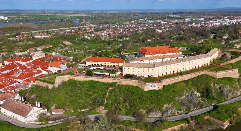 Petrovaradinska tvrđava iz drona